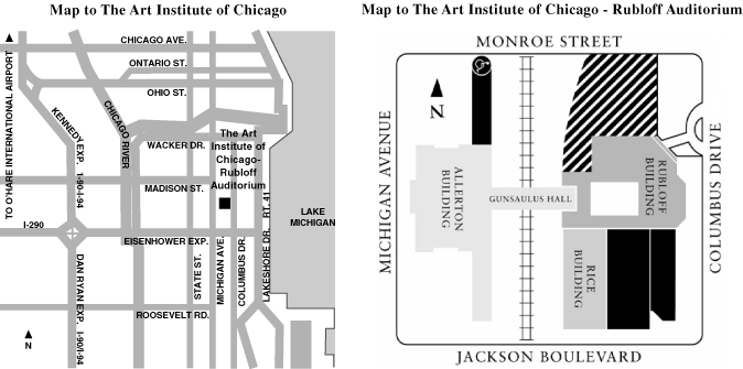 (MAP TO ROSEMONT THEATER)